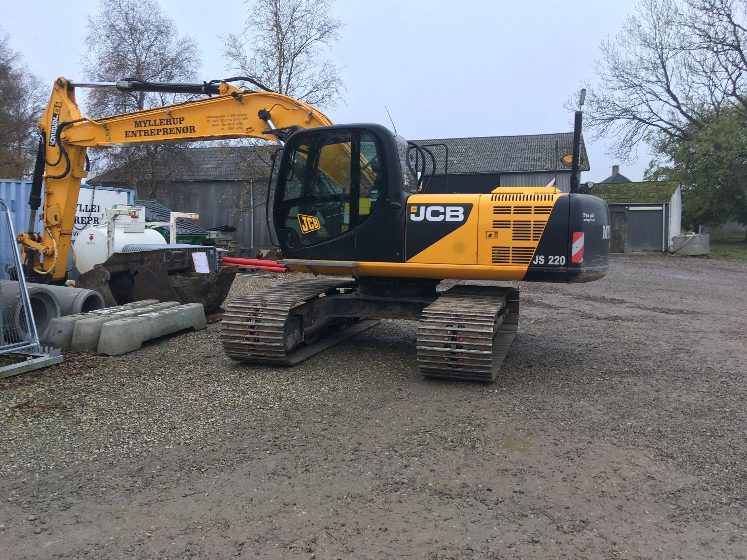 gravemaskine jcb 22 t.